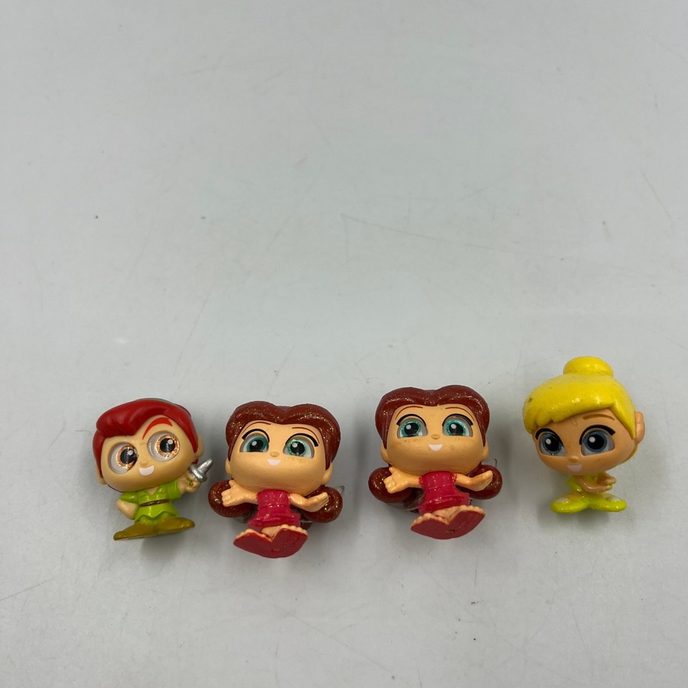 Disney Doorables Peter Pan Lot Tinker Bell Wendy Figures Mini‎ Toys 4pc Set